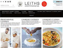 Tablet Screenshot of leiths.com